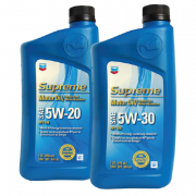 CHEVRON SUPREME MOTOR OIL SAE 5W20, 5W30, 10W30, 10W40, 20W50