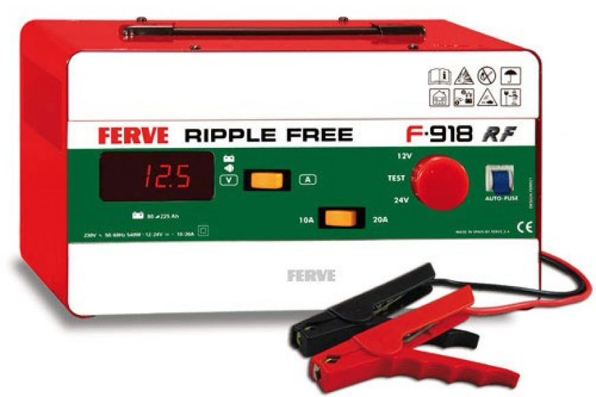 FERVE CARGADOR DE BATERIA RIPPLE FREE F-918