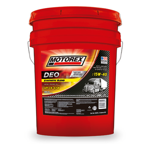 MOTOREX DEO SYNTHETIC BLEND SAE 15W40 CK-4
