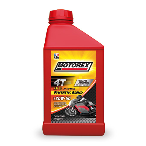 MOTOREX 4T SYNTHETIC BLEND 20W-50