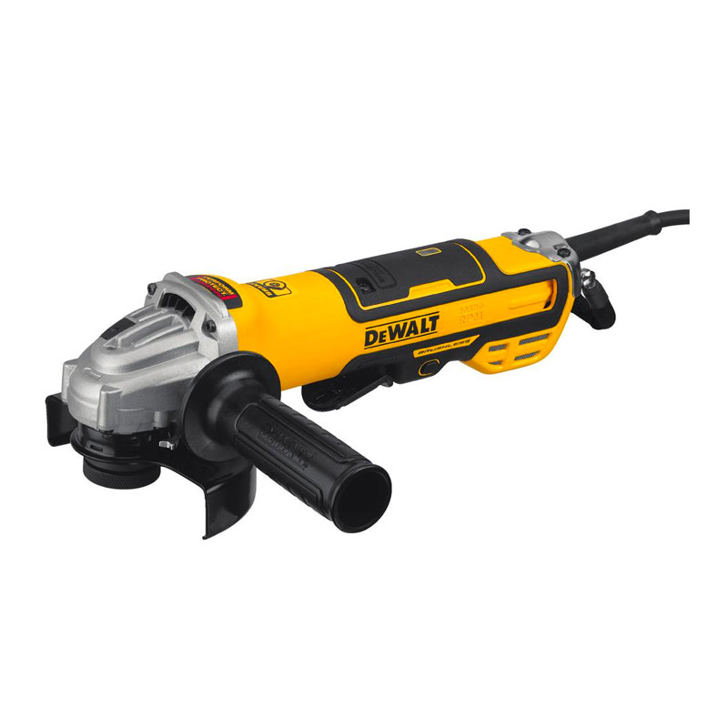 DEWALT DWE43214N – Esmeriladora angular pequeña 4-1/2″ – 5″ – 13AMP –  10.500RPM con interruptor paleta – CONAUTO