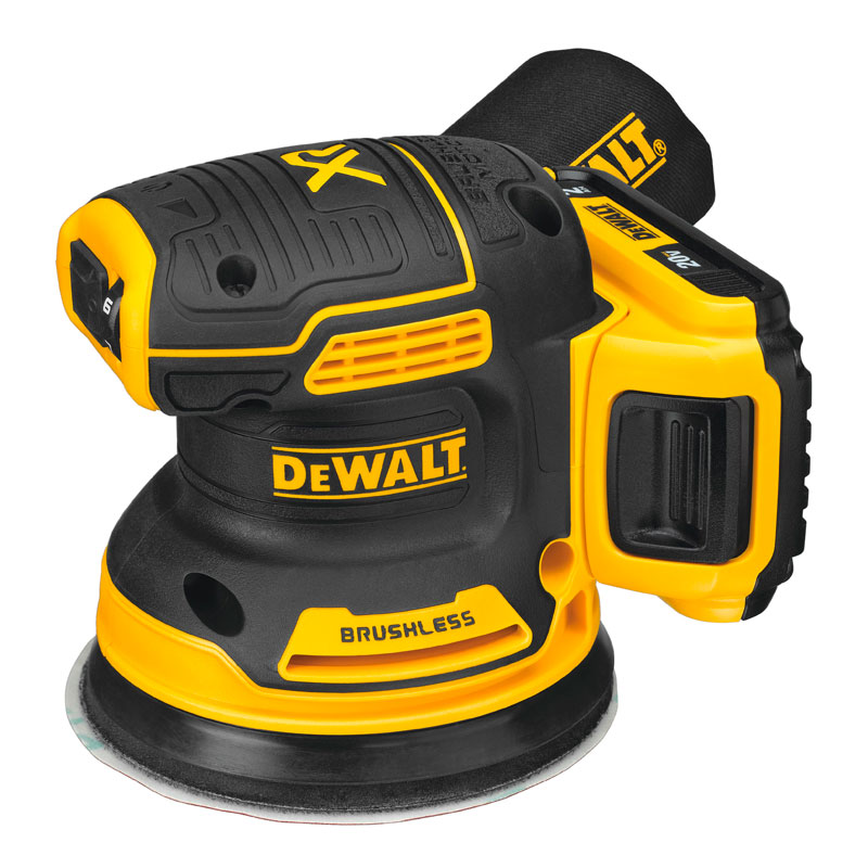 DEWALT DCW210D1 – Lijadora orbital multivelocidades (sin escobillas) 20V max 5″ + 1 bateria 2ah + cargador