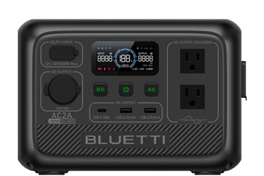 BLUETTI AC2A – Estación de poder portátil 300 W